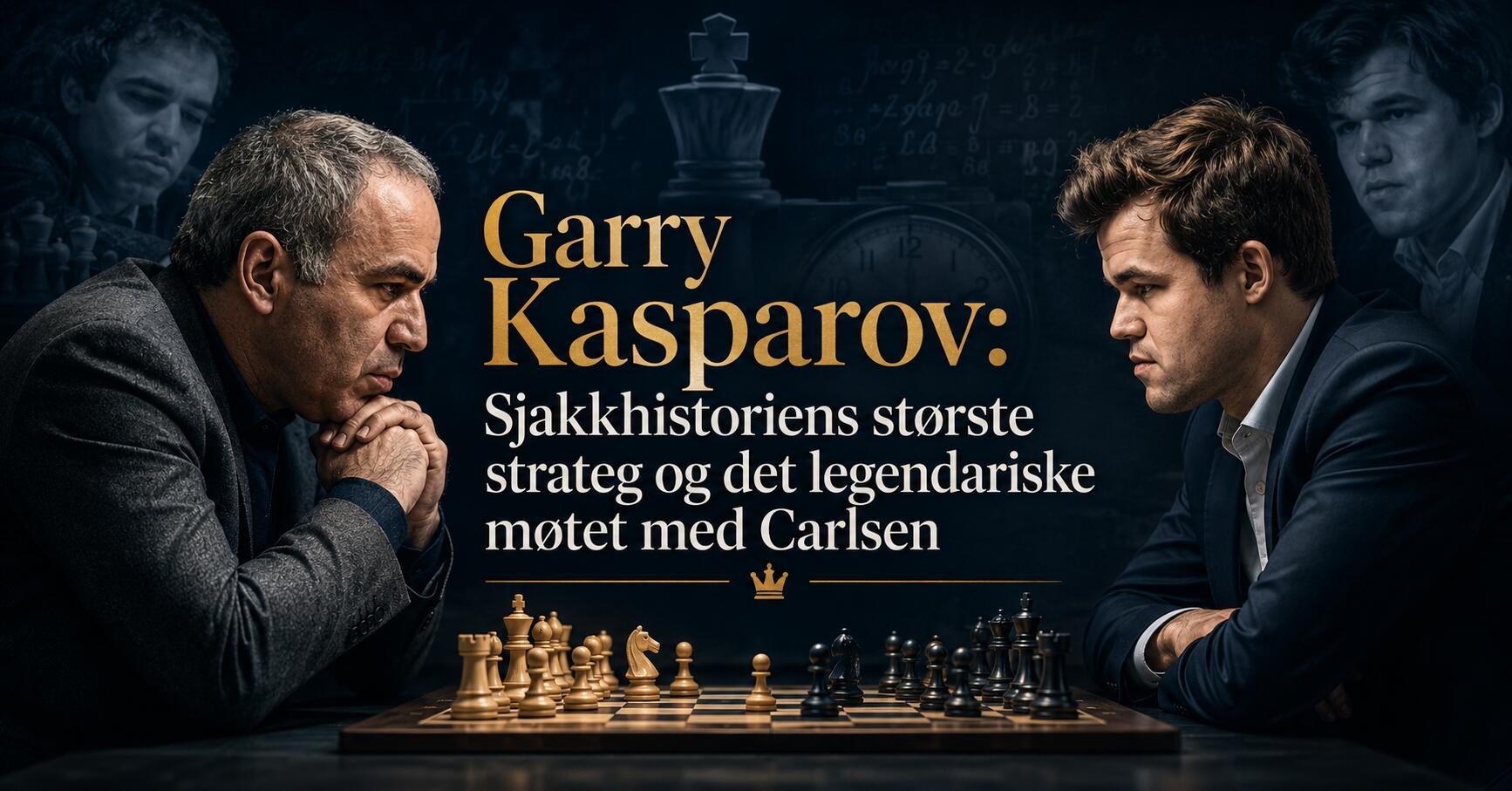 Garry Kasparov: Sjakkhistoriens største strateg og det legendariske møtet med Carlsen