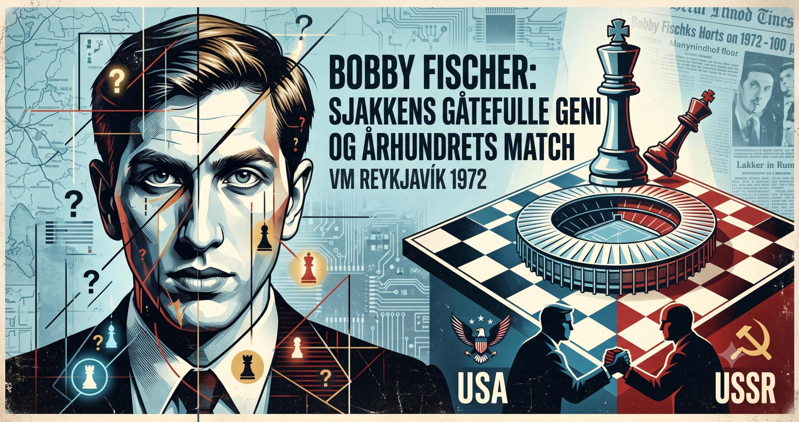 Bobby Fischer: Sjakkens gåtefulle geni og århundrets match