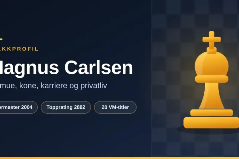 Magnus Carlsen – formue, kone, karriere og privatliv