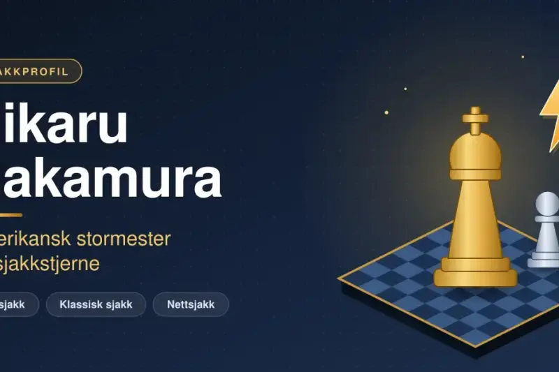 Hikaru Nakamura – amerikansk stormester og sjakkstjerne